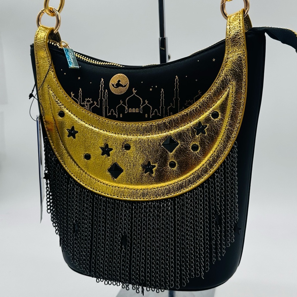 Disney Parks Danielle Nicole Princess Jasmine Crossbody Bucket Bag